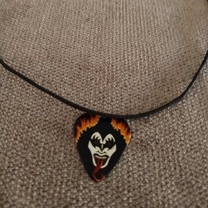 KISS - GENE SIMMONS GUITAR PICK NECKLACE